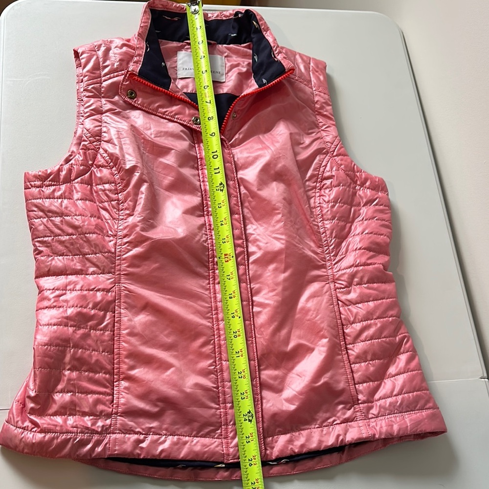 Fairway & Greene Pink Women's Golf Athleisure Vest - Picture 6 of 6